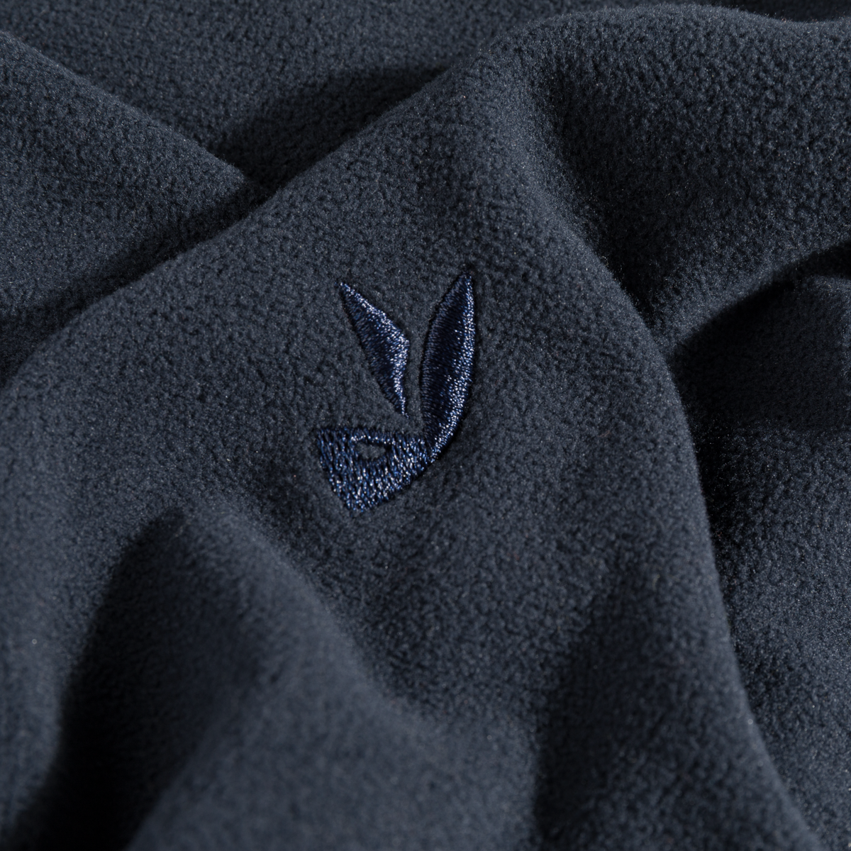 Auro Men's Fleece Zip Top — Dark Navy