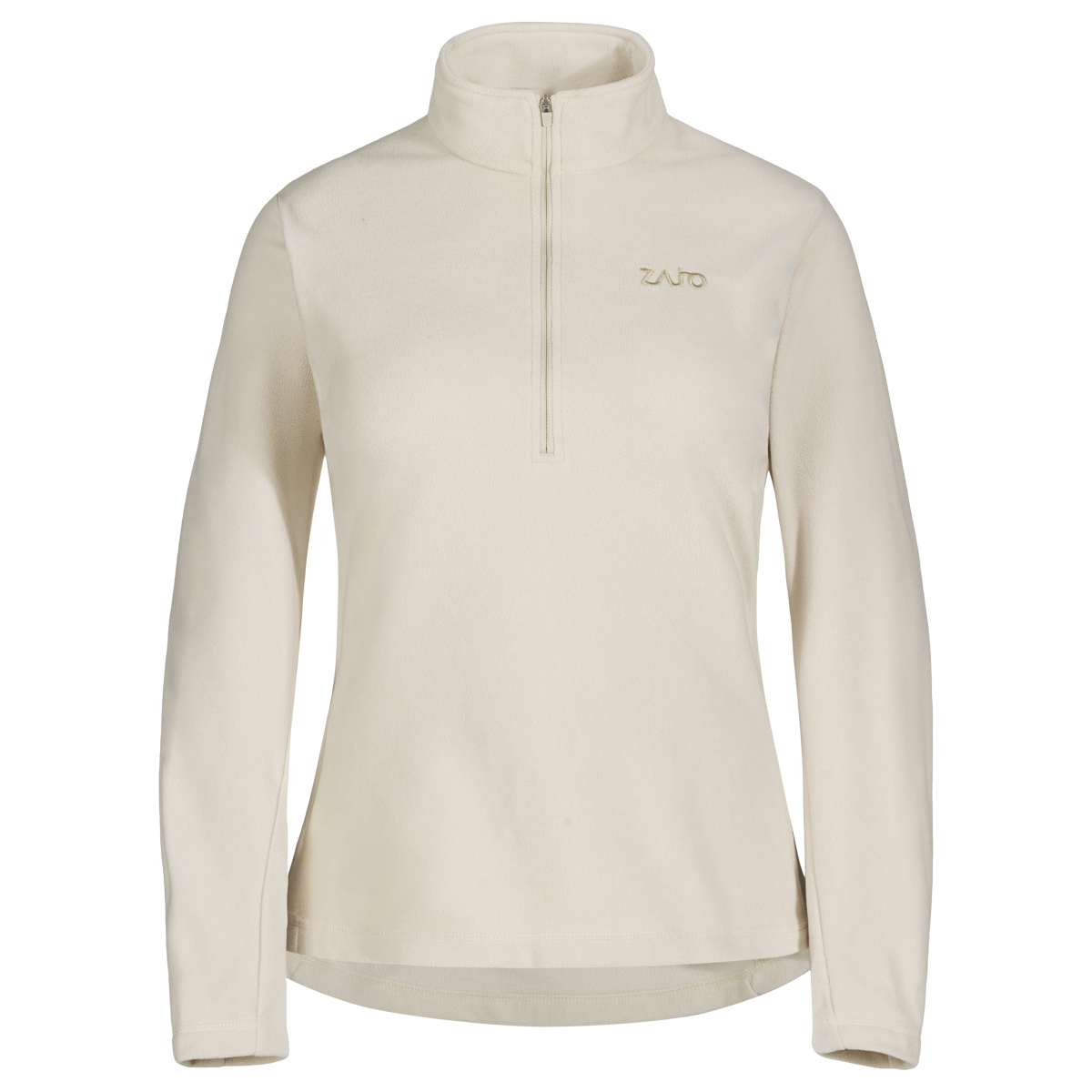 Auro Women's Fleece Zip Top — Light Beige