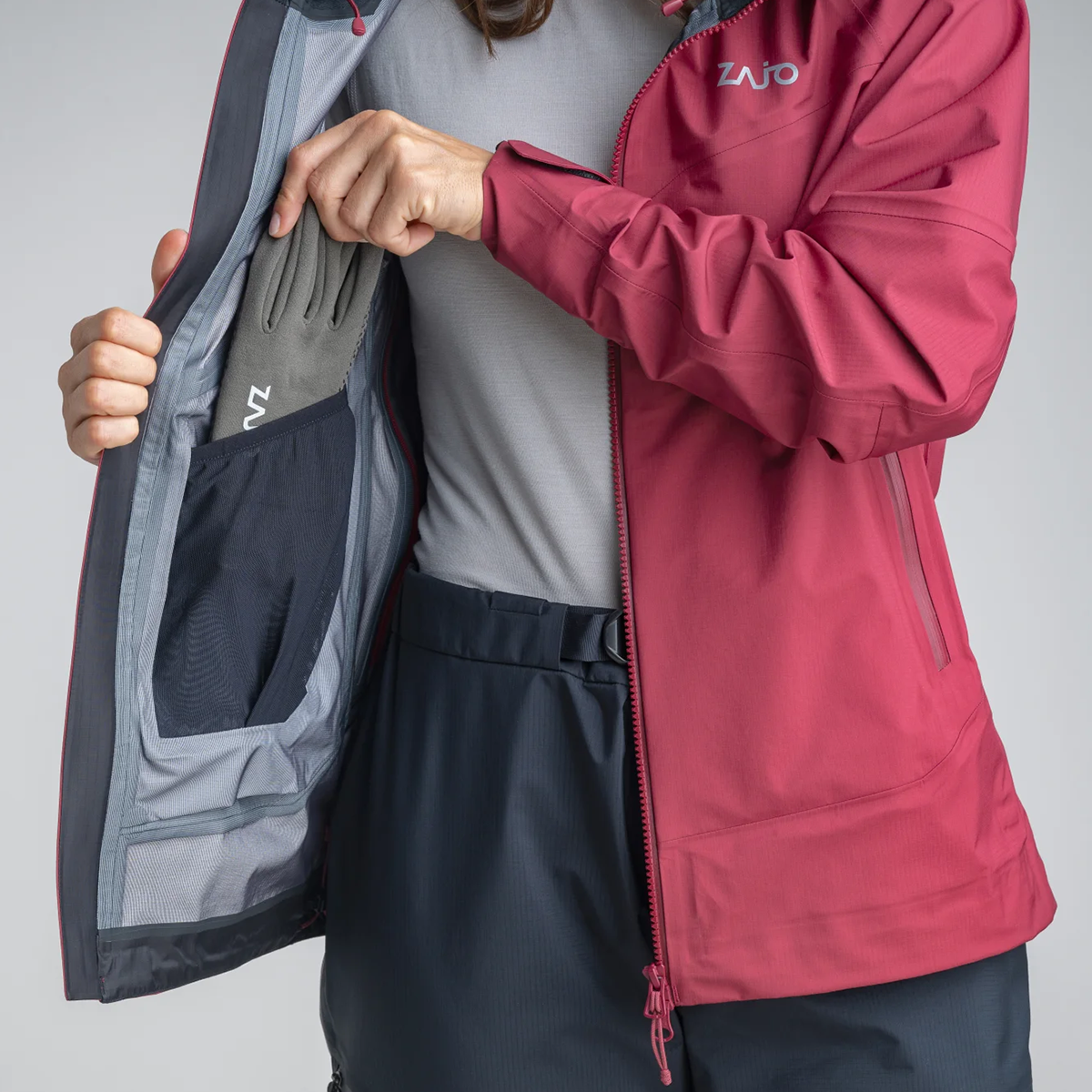 Torento Women's Waterproof 3L Jacket — Earth Red