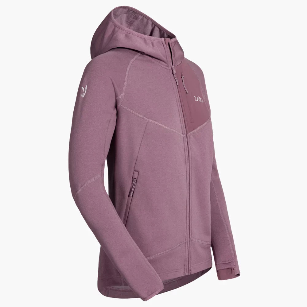 Amiko Women's Fleece Hooded Jacket