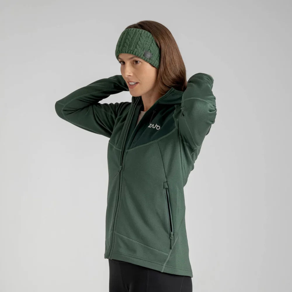 Amiko Women's Fleece Hooded Jacket