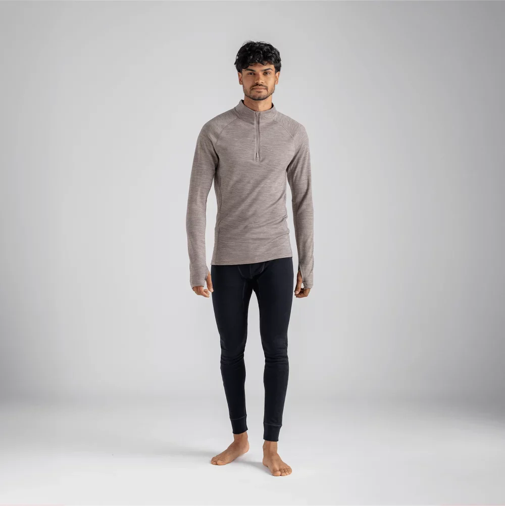 Hejma Men's Merino Zip Top
