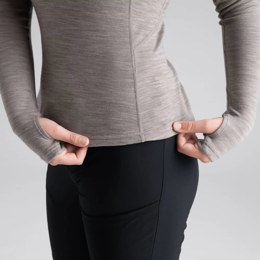 Hejma Women's Merino Zip Top