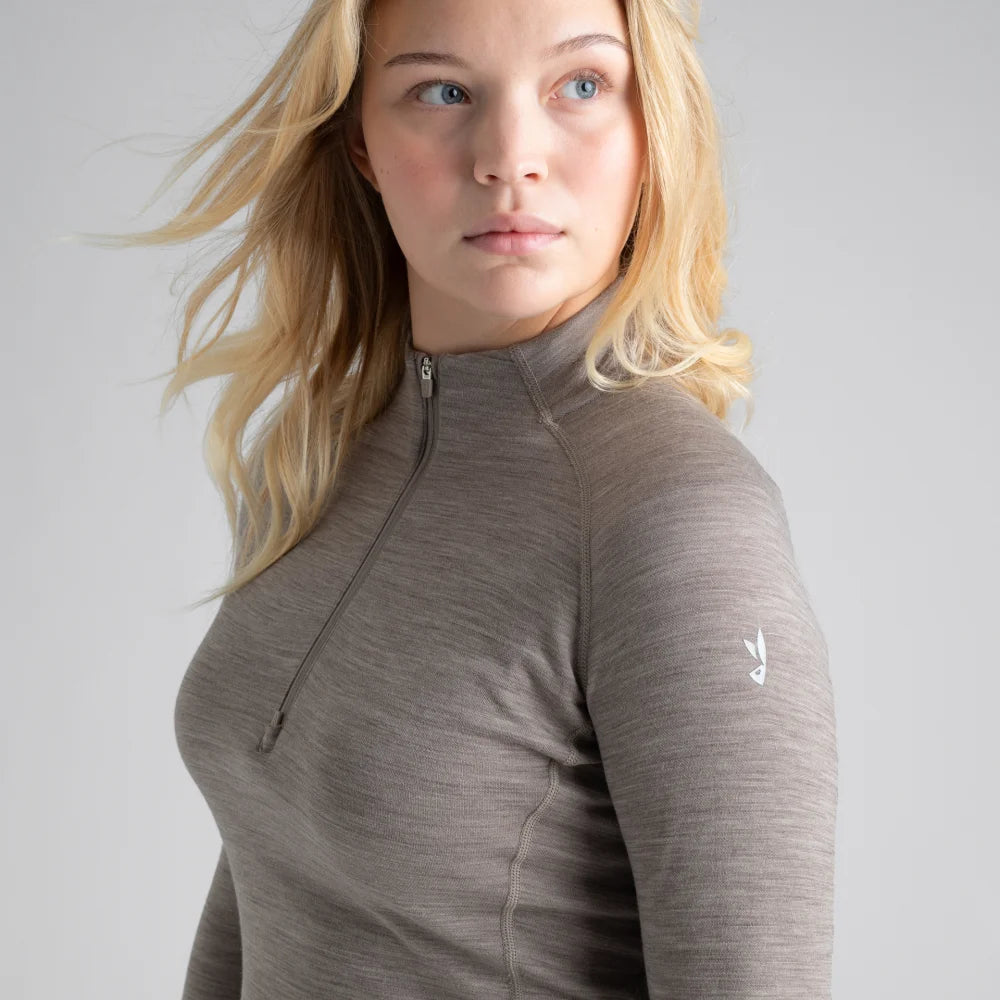 Hejma Women's Merino Zip Top