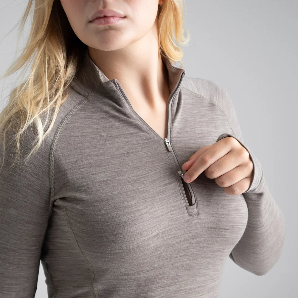 Hejma Women's Merino Zip Top