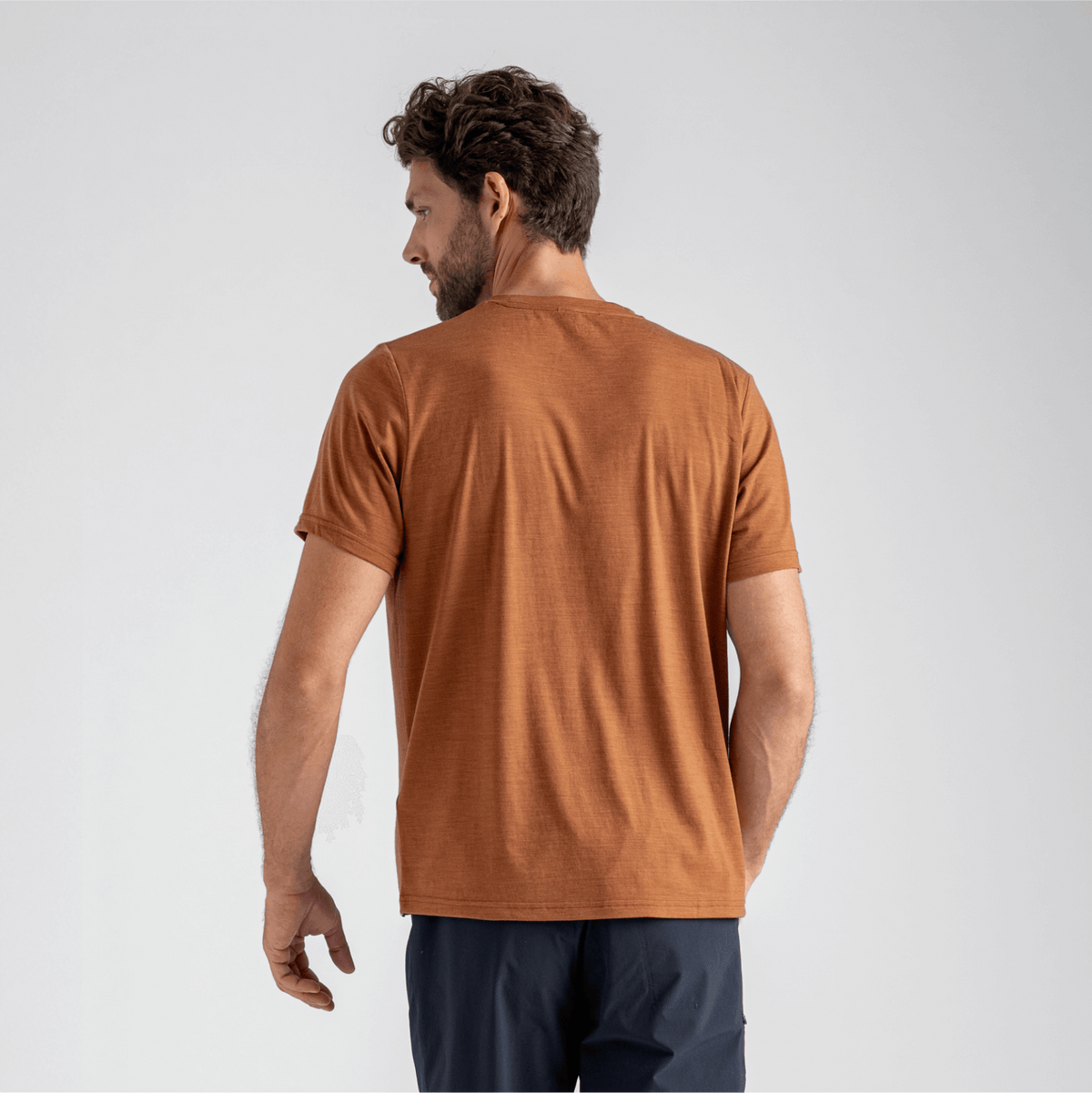 Kora Men's Merino T-shirt — Falcon Grey