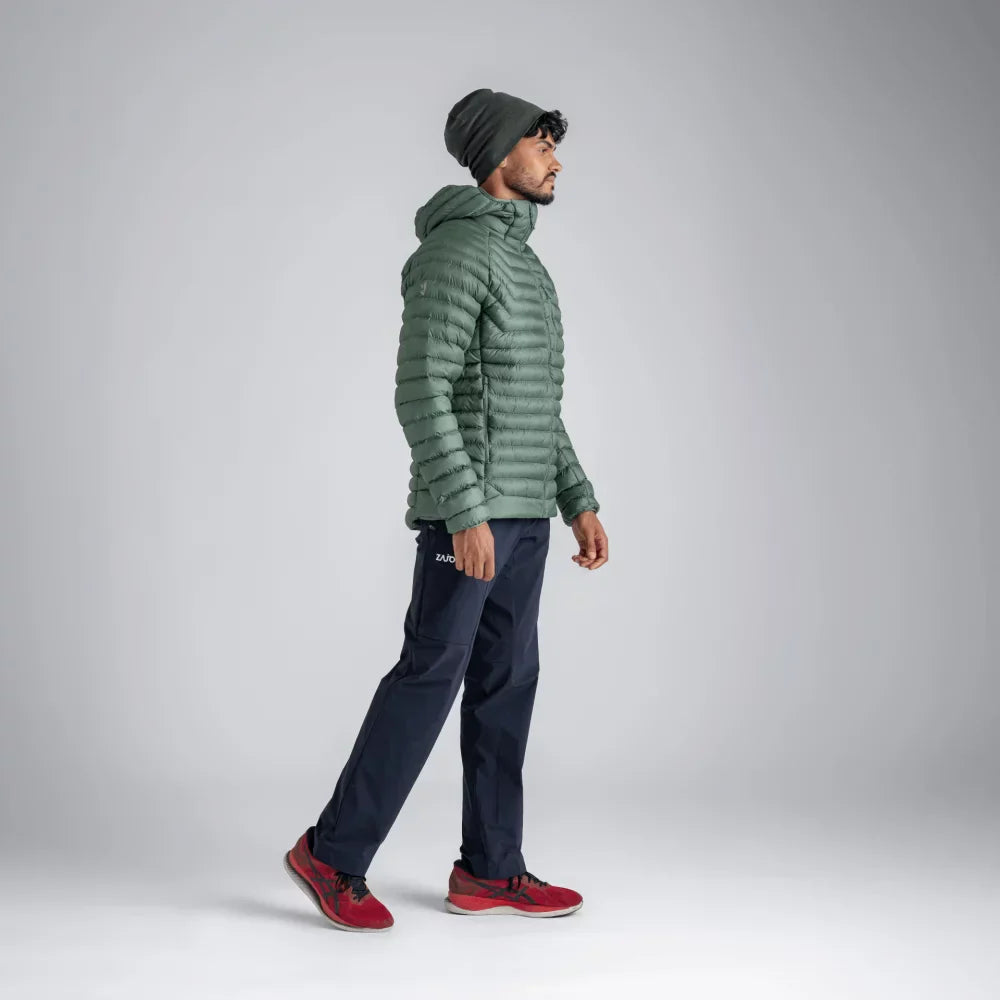 Nubaro Men's Insulated Hooded Jacket