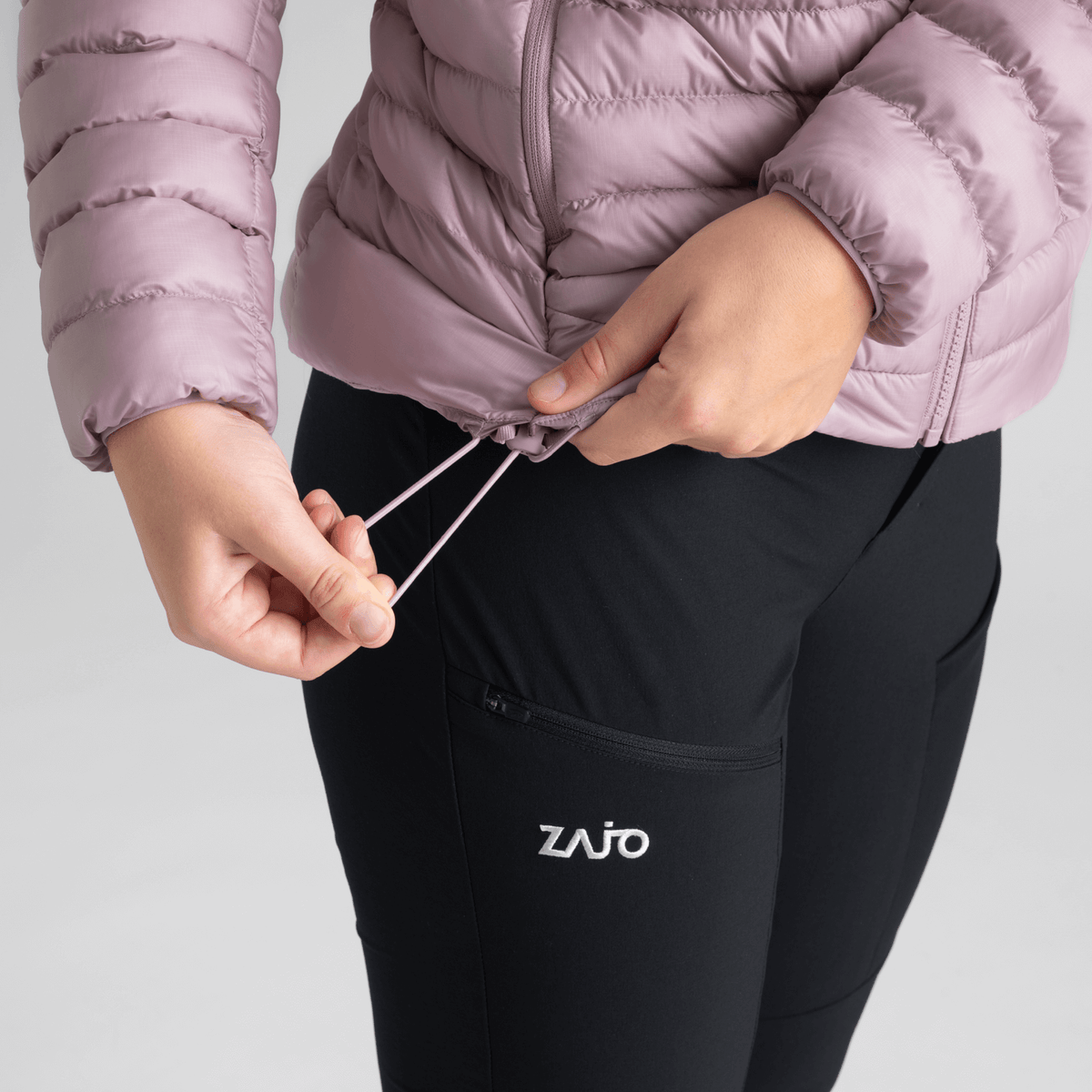 Nubaro Women's Insulated Hooded Jacket — Lila Haze