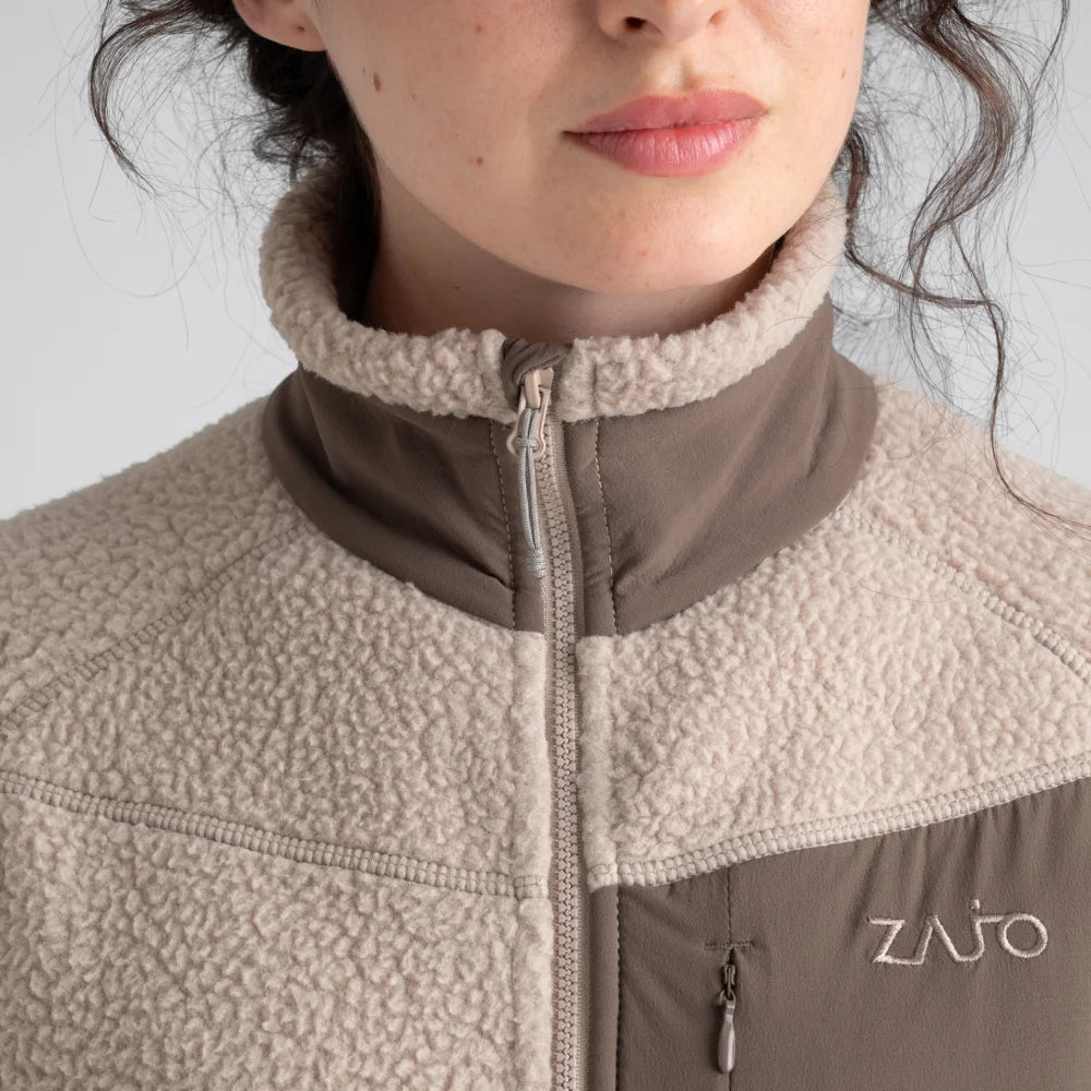 Palpo Women's Pile Fleece Jacket