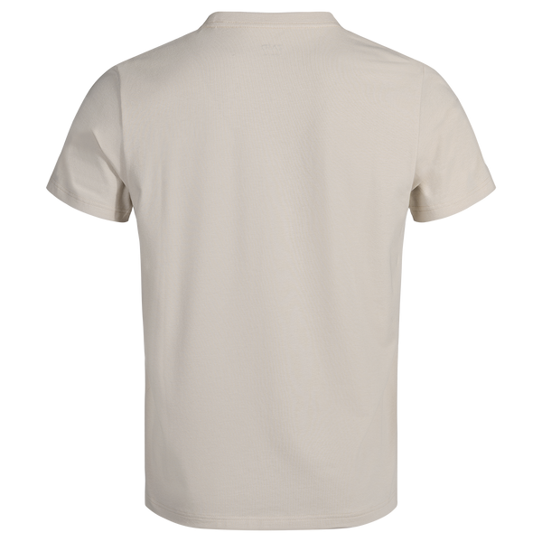 Arbo Men's Organic Cotton T-shirt — Beige Air