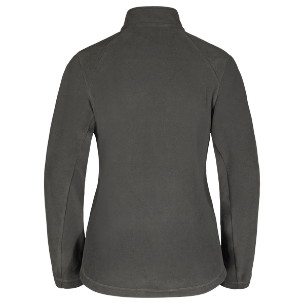 Auro Women's Fleece Zip Top — Black Olive