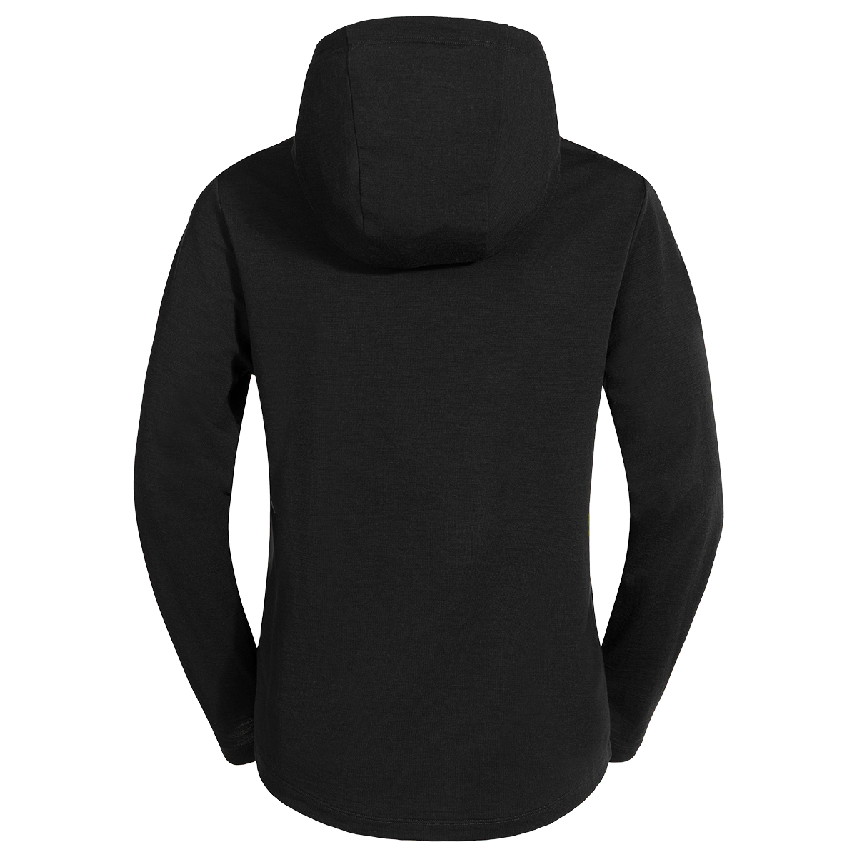 Kora Women's Merino Hoodie — Black