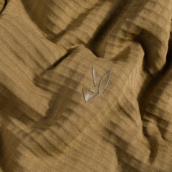 Kovri Men's Merino Grid Jacket — Golden Brown