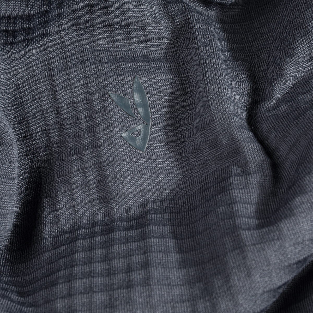Kovri Men's Merino Grid Jacket — Grey Navy
