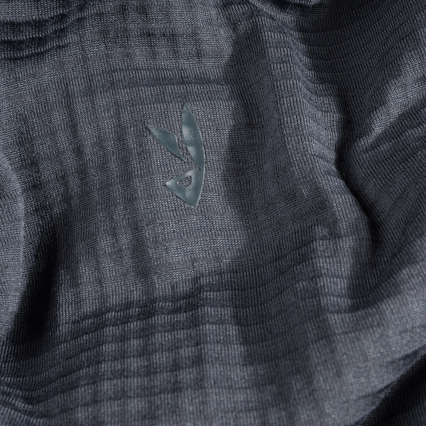 Kovri Men's Merino Grid Jacket — Grey Navy