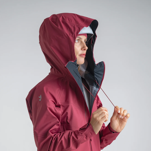 Torento Women's Waterproof 3L Jacket — Earth Red