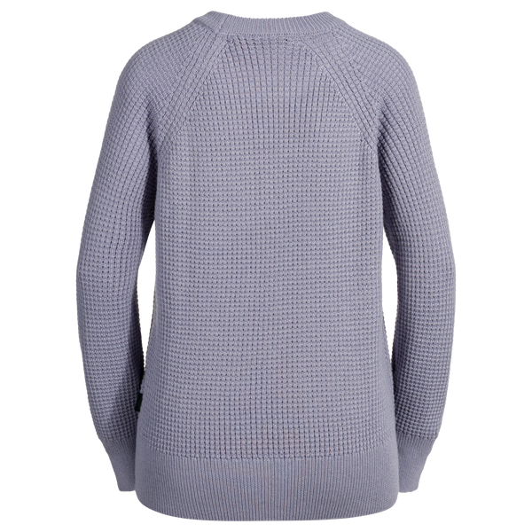 Triki Women's Merino Knit Sweater Lavender