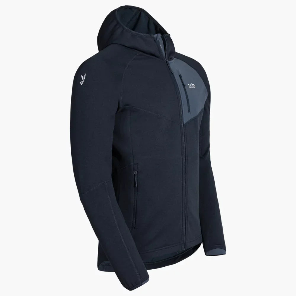 Amiko Men's Fleece Hooded Jacket