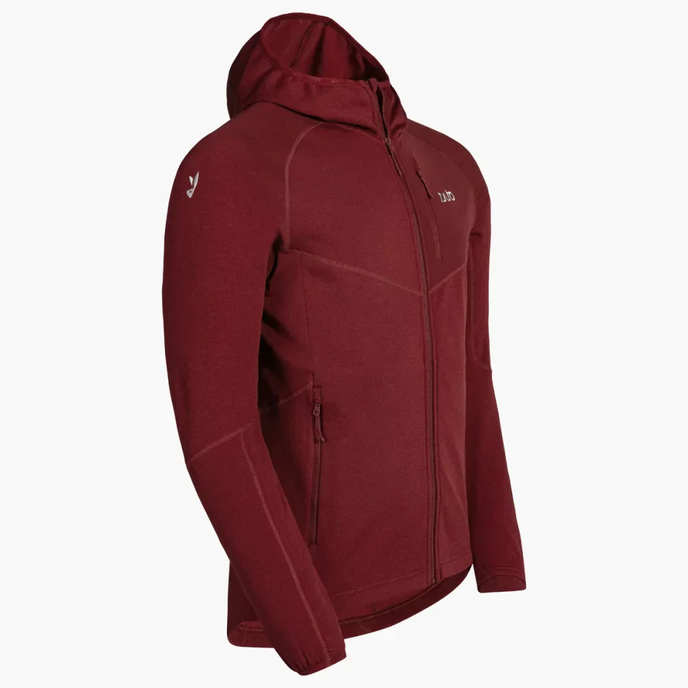 Amiko Men's Fleece Hooded Jacket