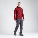 Amiko Men's Fleece Hooded Jacket