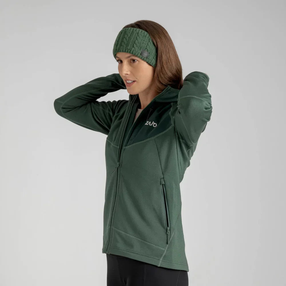 Amiko Women's Fleece Hooded Jacket
