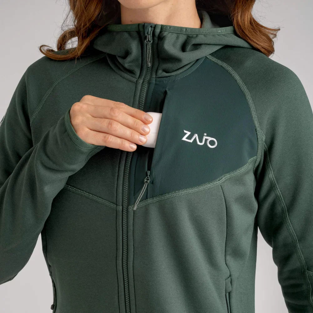 Amiko Women's Fleece Hooded Jacket