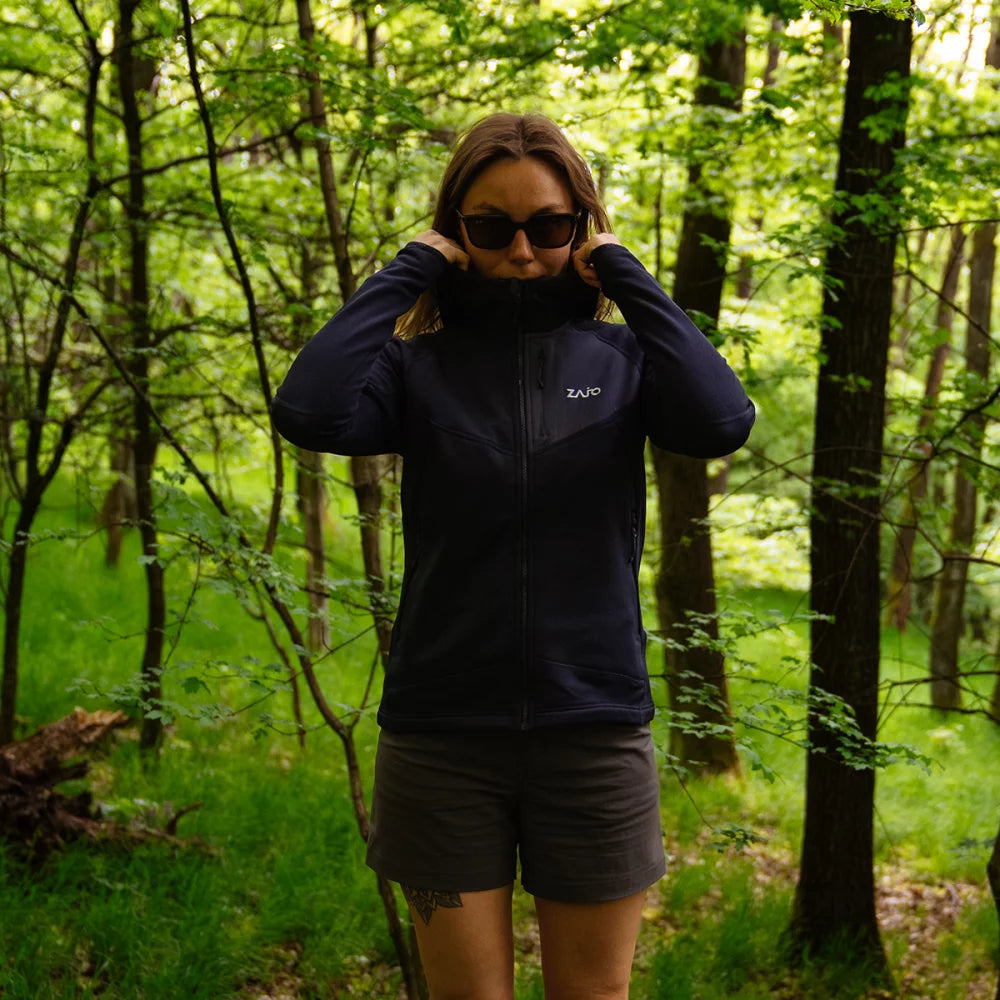 Amiko Women's Fleece Hooded Jacket