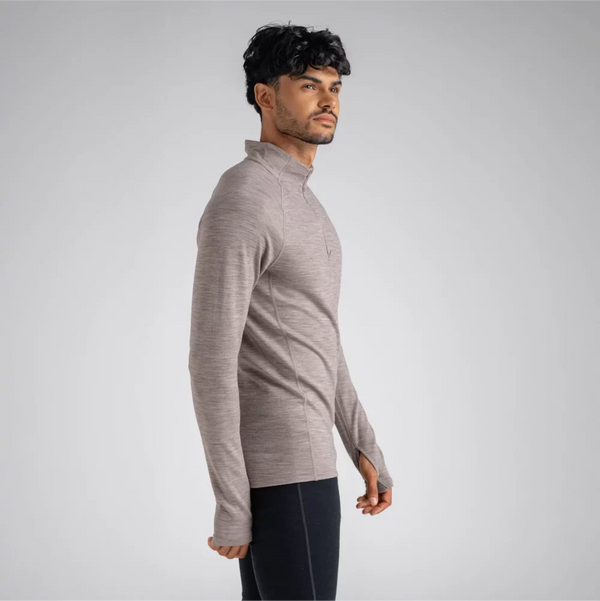 Hejma Men's Merino Zip Top