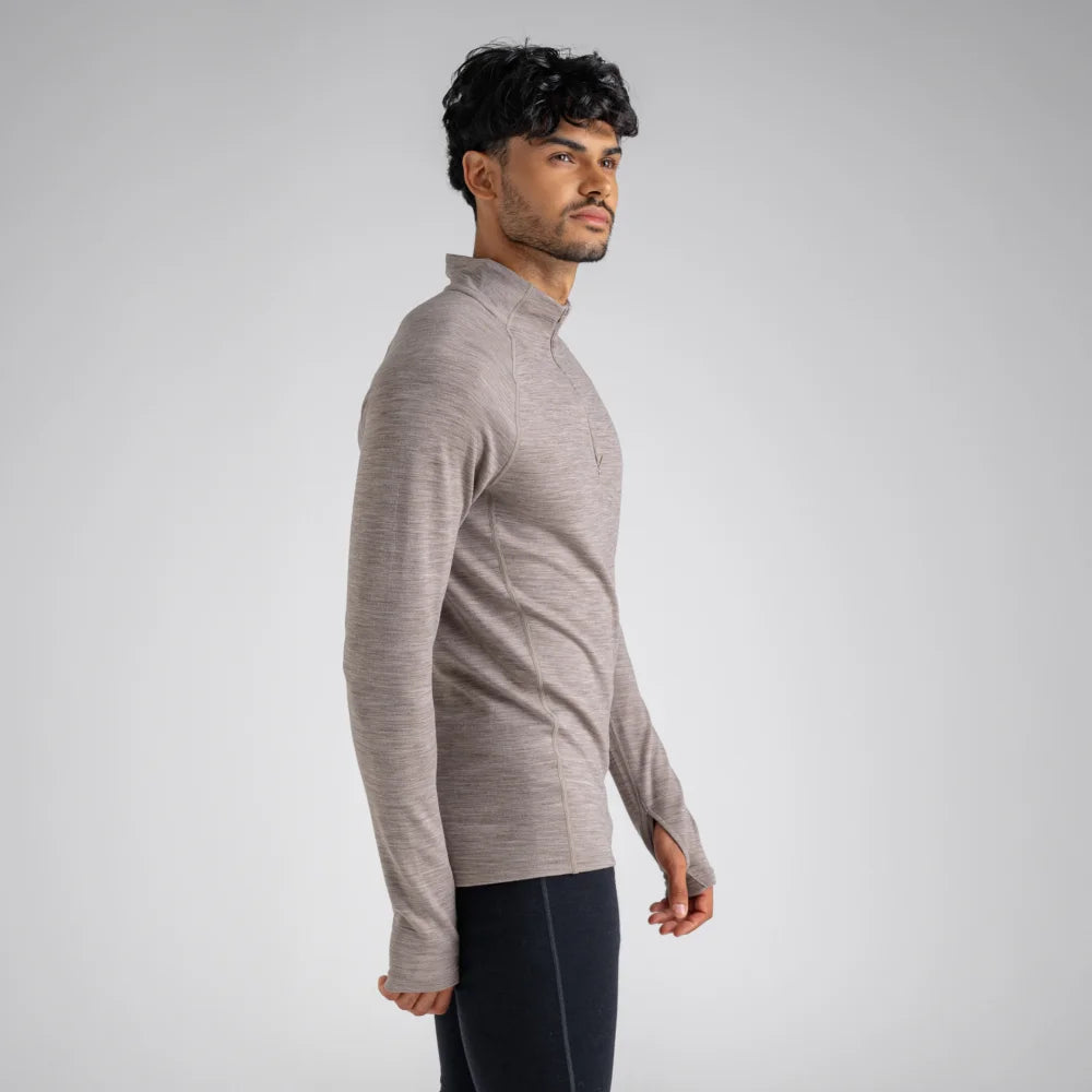 Hejma Men's Merino Zip Top