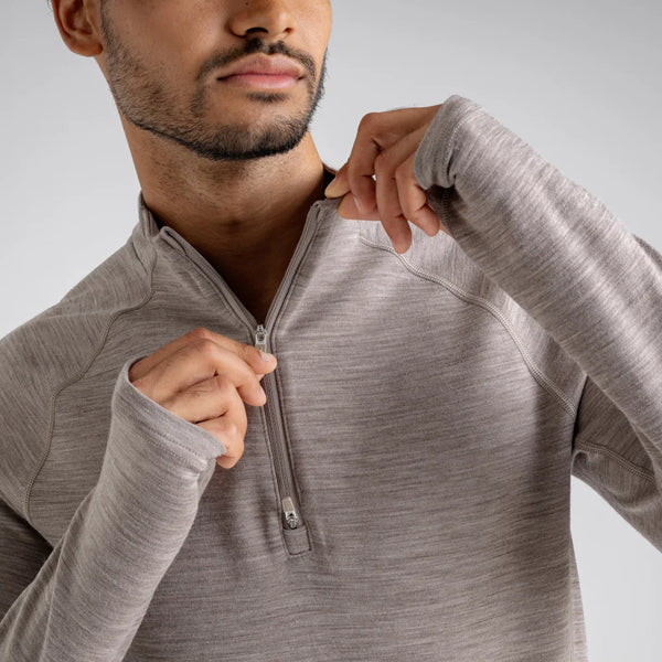 Hejma Men's Merino Zip Top