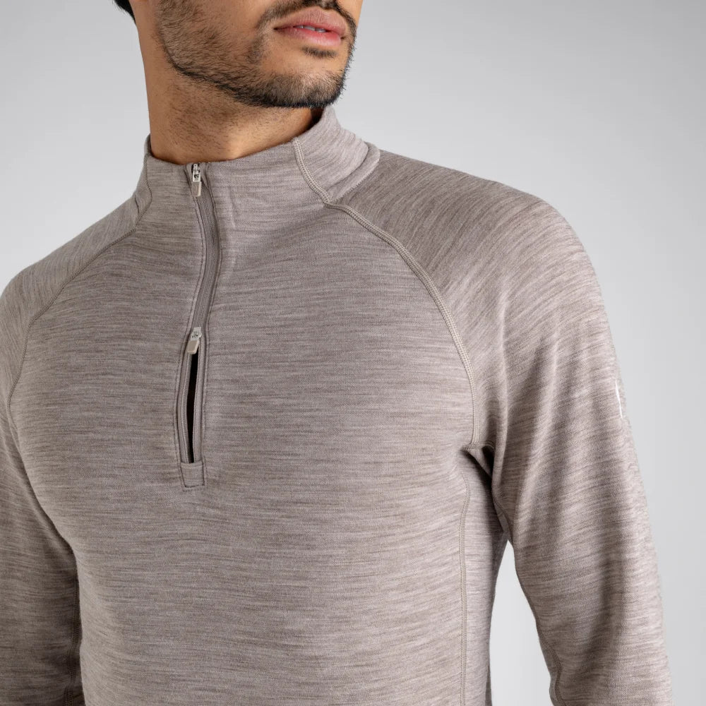 Hejma Men's Merino Zip Top