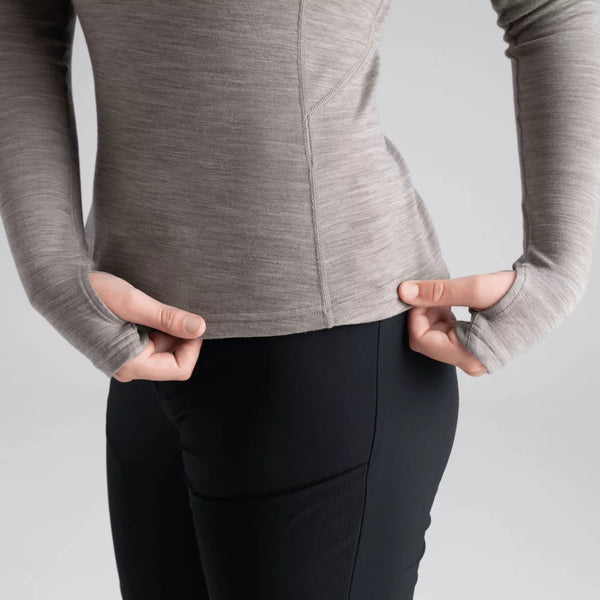 Hejma Women's Merino Zip Top