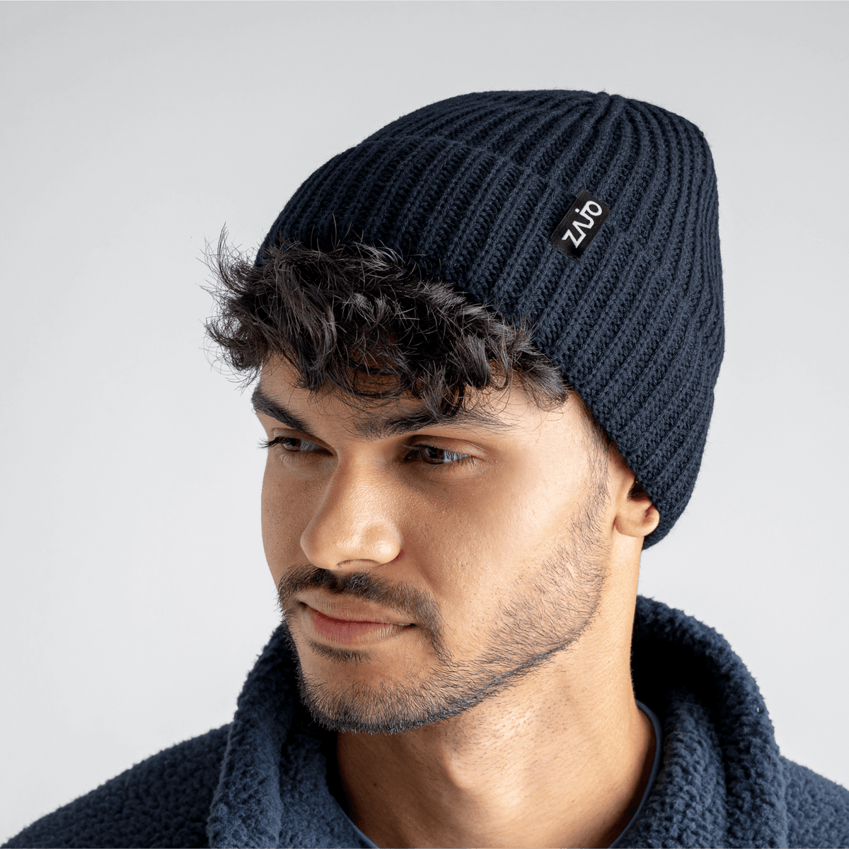Hela Beanie —  Iced Mauve