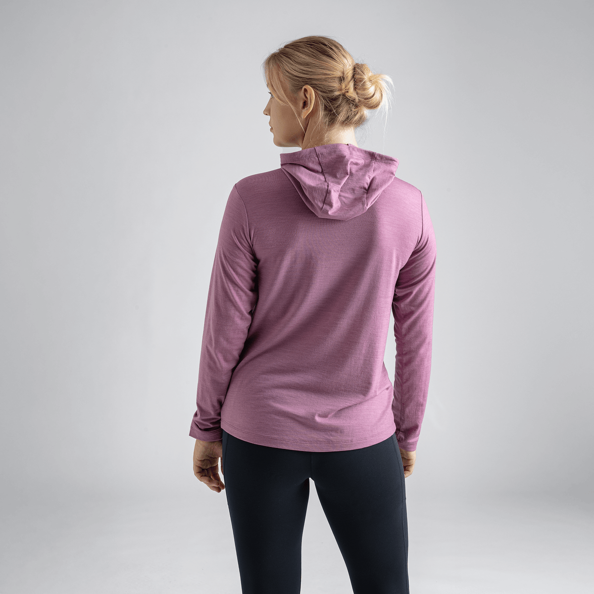 Kora Women's Merino Hoodie — Falcon Grey