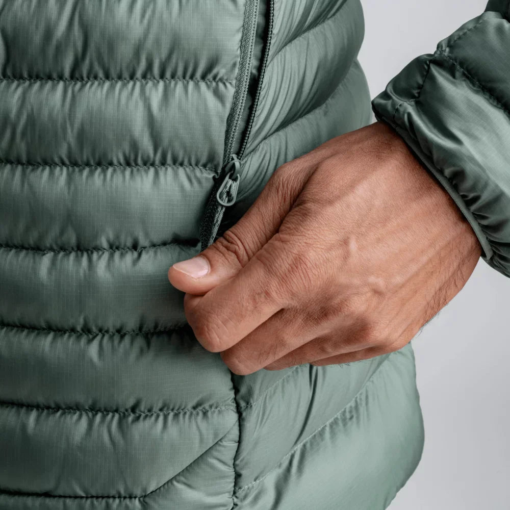 Nubaro Men's Insulated Hooded Jacket