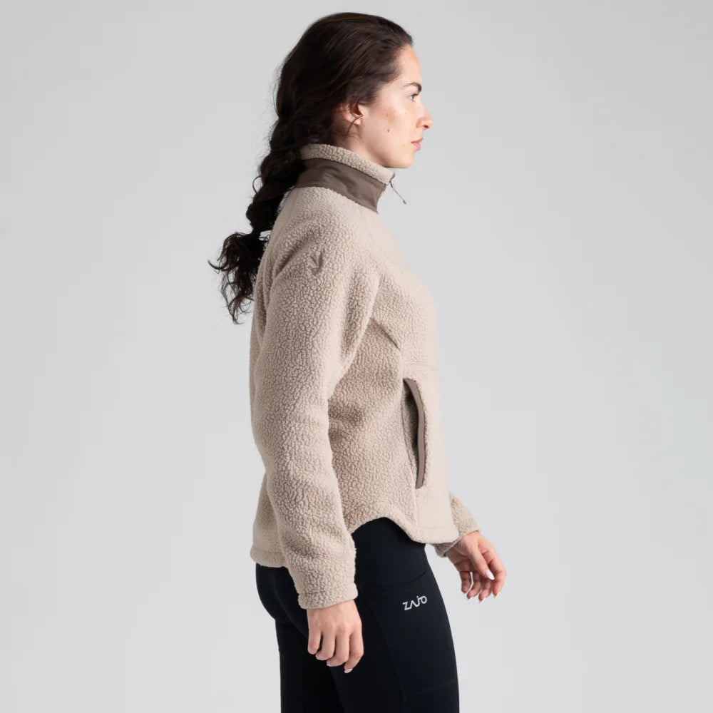 Palpo Women's Pile Fleece Jacket