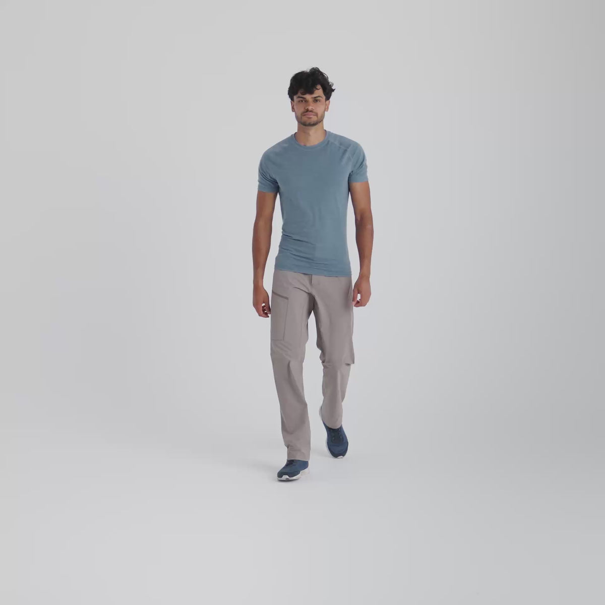 Senti Men's Merino T-shirt — Amber Gold