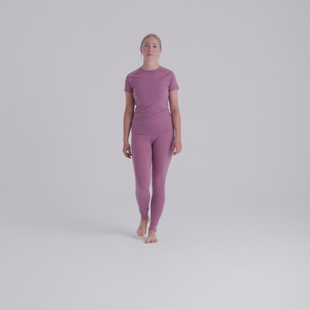 Senti Women's Merino T-shirt — Dove Grey
