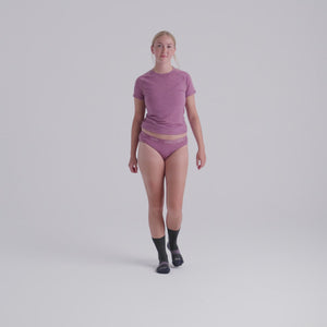 Senti Women's Merino Briefs — Lila Haze