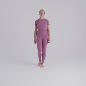 Senti Women's Merino T-shirt — Lila Haze