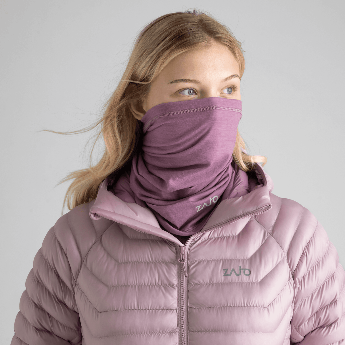 Senti Merino Multifunctional Scarf — Lila Haze