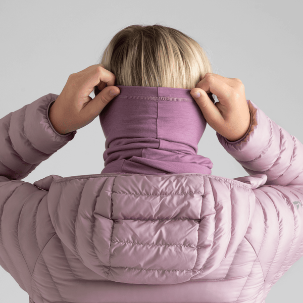 Senti Merino Multifunctional Scarf — Purple